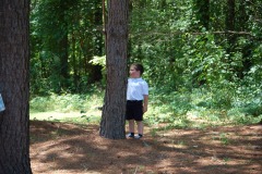 And hide-and-seek is one of his other favorites...