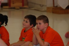Nicholas and Hardy waiting for the show to begin...