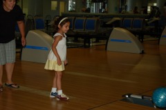 Guess what, Mom!  I'm betting the employees are thinking the same thing about the kids <b>cratering the lanes</b>... :)