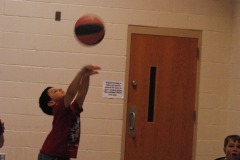 Nicholas goes for a more conventional delivery...
