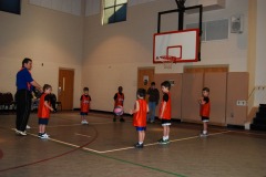 Passing drill...