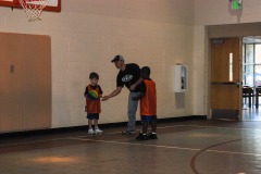 Nicholas on the inbounds play...
