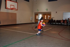 He actually dribbled... :)