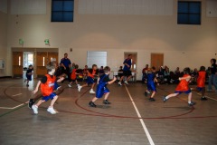 Nicholas on the fast break!