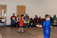 Nicholas setting up the play...