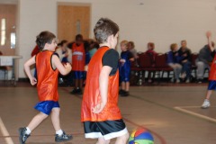 Nicholas hustling down the floor...