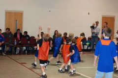 Nicholas drives toward the lane...