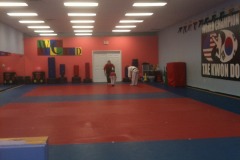 TKD training for one!