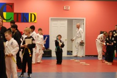 Nicholas wins promotion to high-green belt!