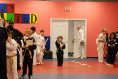 Nicholas wins promotion to high-green belt!