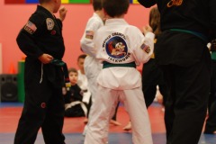 Demonstrating his form...