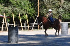 Back through the barrels...