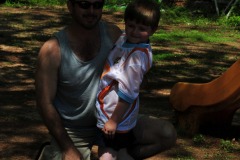 Alex and his buddy Mr Tony...
