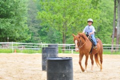 Diablo wasn't into the barrel weave today...