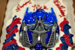 Nicholas' Transformers cake...