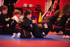 Nicholas assisting another student...