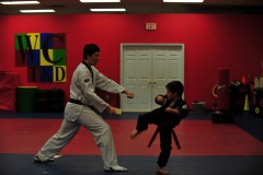 Tornado kick!