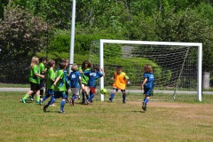 Defending the corner kick...