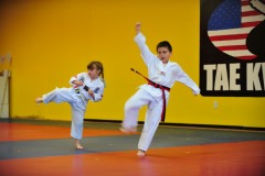 Kicking...