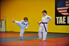 Kicking...