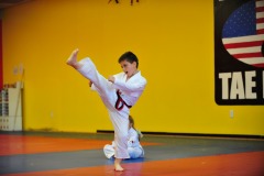 Kicking...