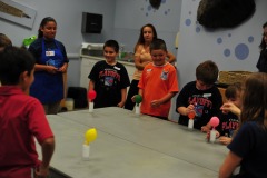 Baking soda and vinegar experiment...