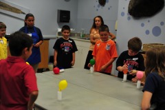 Baking soda and vinegar experiment...
