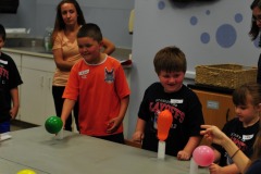 Baking soda and vinegar experiment...