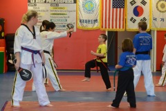Nicholas doing a demonstration...