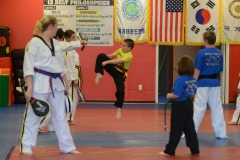 Nicholas doing a demonstration...