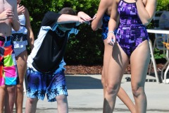Learning the finer points of diving...