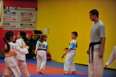 The sparring match of the day!