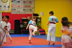 The sparring match of the day!