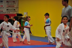 The sparring match of the day!