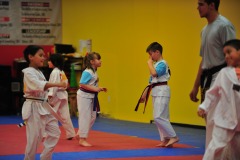 The sparring match of the day!